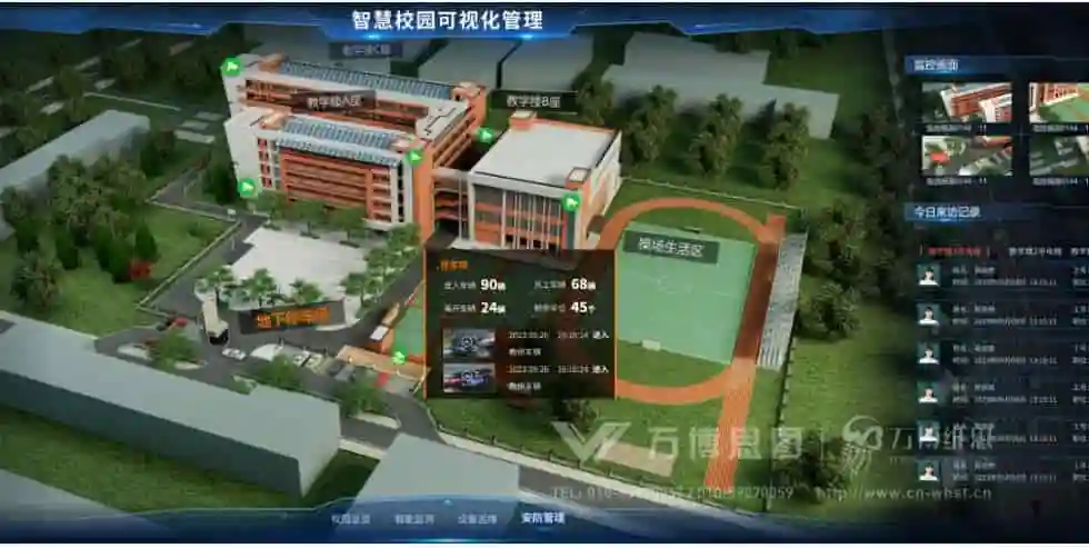 守护出入口、周界及重点区域，保障师生人身安全与校园秩序。